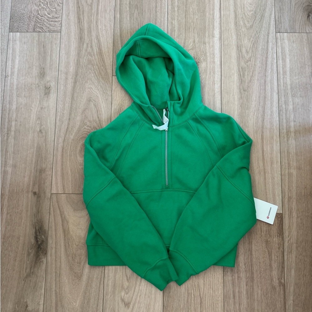 NWT lululemon Scuba Oversized half-zipped hoodie